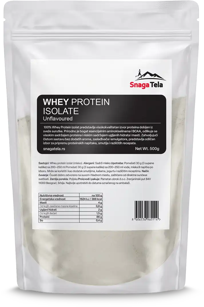 Whey protein isolate - Natural 